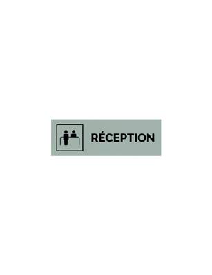 Plaque gravée  RECEPTION