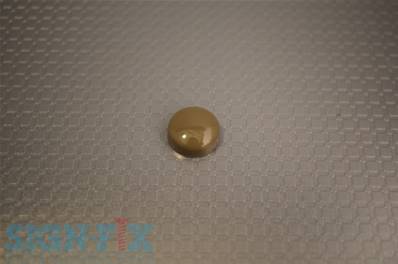 CACHE VIS PLASTIQUE Ø13MM SEPIA BRILLANT