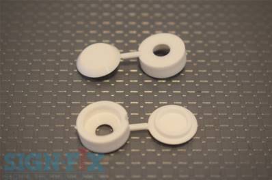 CACHE VIS CACHE VIS PLASTIQUE RODYKAP Ø13MM BLANC