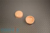 CACHE VIS PLASTIQUE Ø16MM ROSE BEIGE BRILLANT