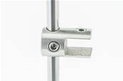 PINCE SIMPLE EN INOX SYSTEME ROD HORIZONTAL