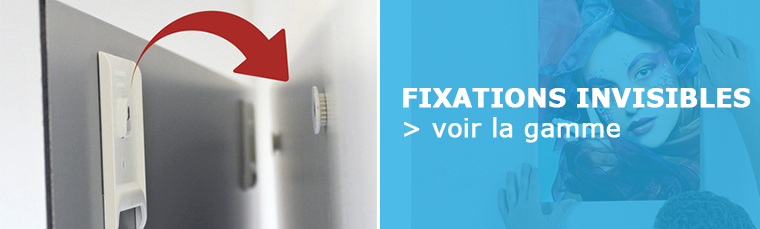Lot 4 Entretoises Murales Fendues FIXF3 - Aluminium Anodisé, Pour Plaques PMMA/PVC Jusqu'à 12mm, Projection 20mm